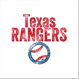 Rangers Vintage Weathered Posters and Art